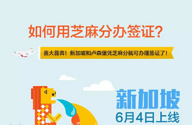 芝麻信用办签证流程 芝麻信用办签证流程