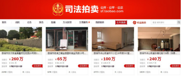 淘宝拍卖房产手税费多少