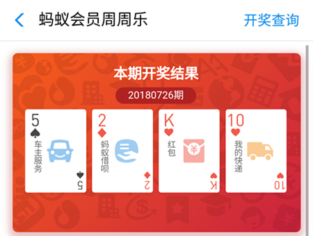 支付宝周周乐