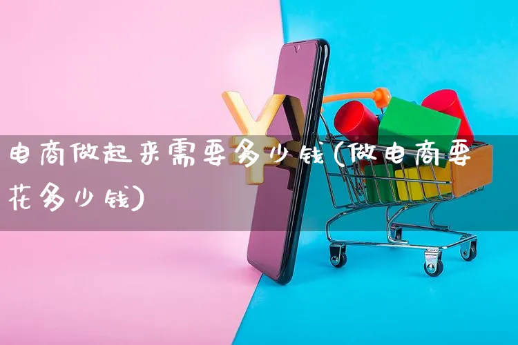 电商做起来需要多少钱(做电商要花多少钱)_https://www.czttao.com_拼多多电商_第1张