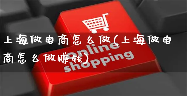 上海做电商怎么做(上海做电商怎么做赚钱)_https://www.czttao.com_京东电商_第1张