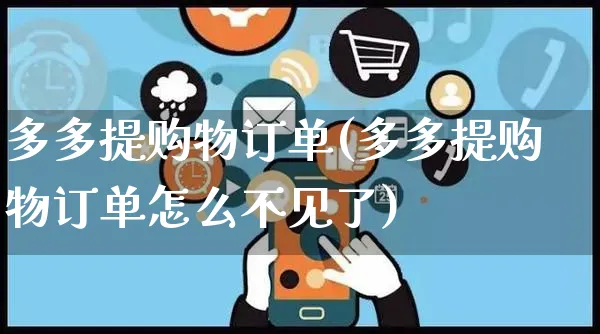 多多提购物订单(多多提购物订单怎么不见了)_https://www.czttao.com_京东电商_第1张
